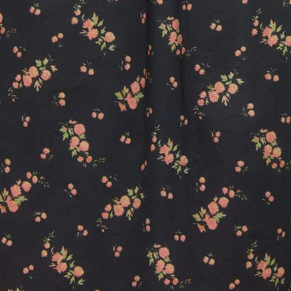 Christy Dawn - The Peyton Dress - Color Mums Ditsy Black - Size L - Picture 13 of 13